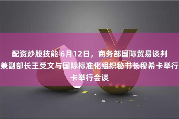 配资炒股技能 6月12日，商务部国际贸易谈判代表兼副部长王受文与国际标准化组织秘书长穆希卡举行会谈