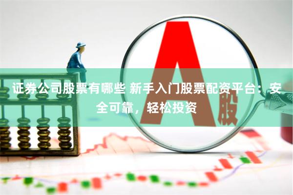 证券公司股票有哪些 新手入门股票配资平台：安全可靠，轻松投资